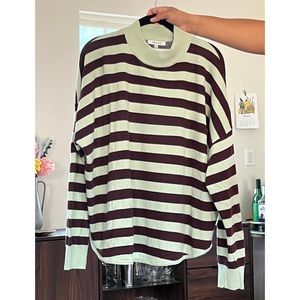 SOLD host pick x2!🧚🏻‍♀️✨ NWT! Madewell Ashbury Mockneck Sweater in Kelsey